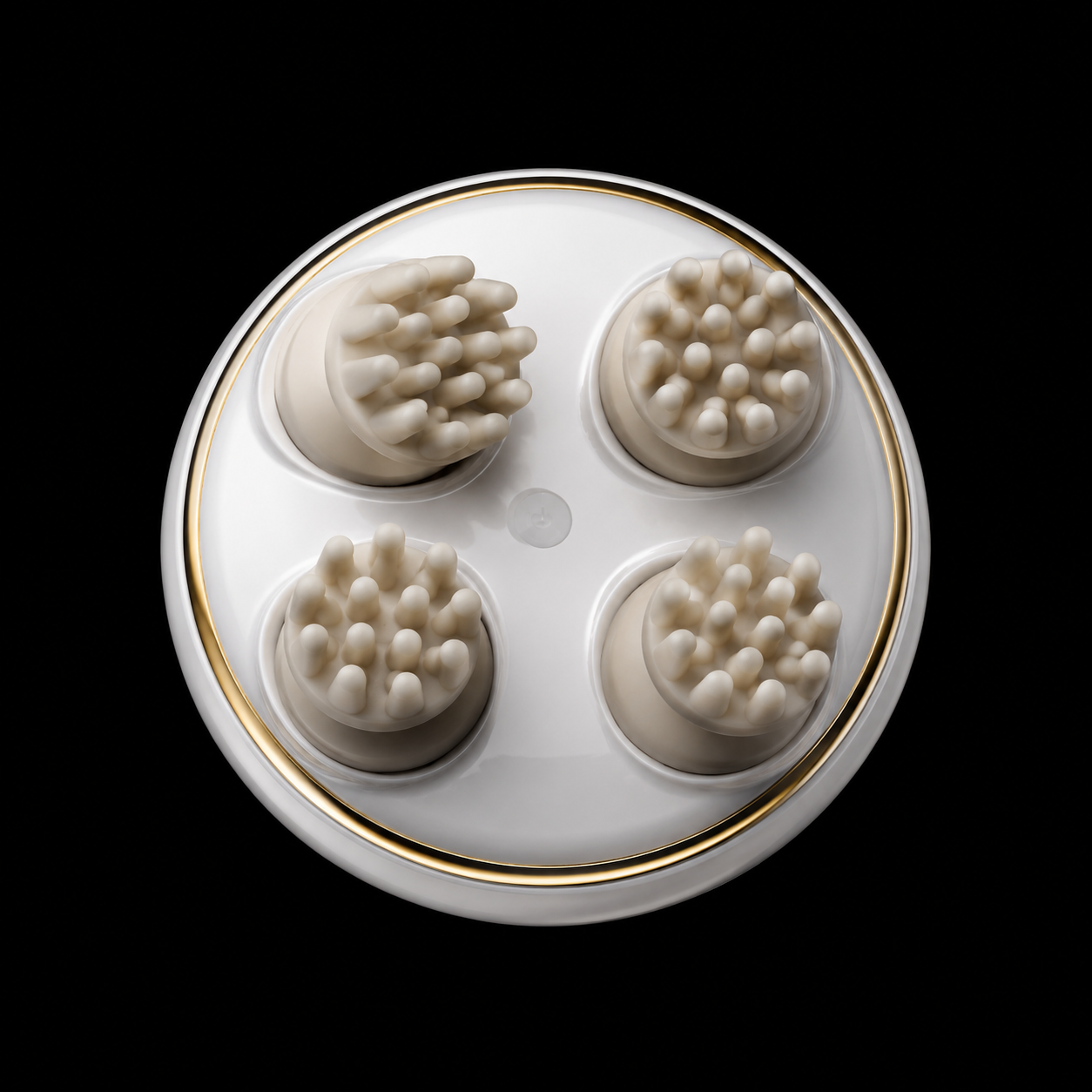 Top-down view of the PawRelax massager