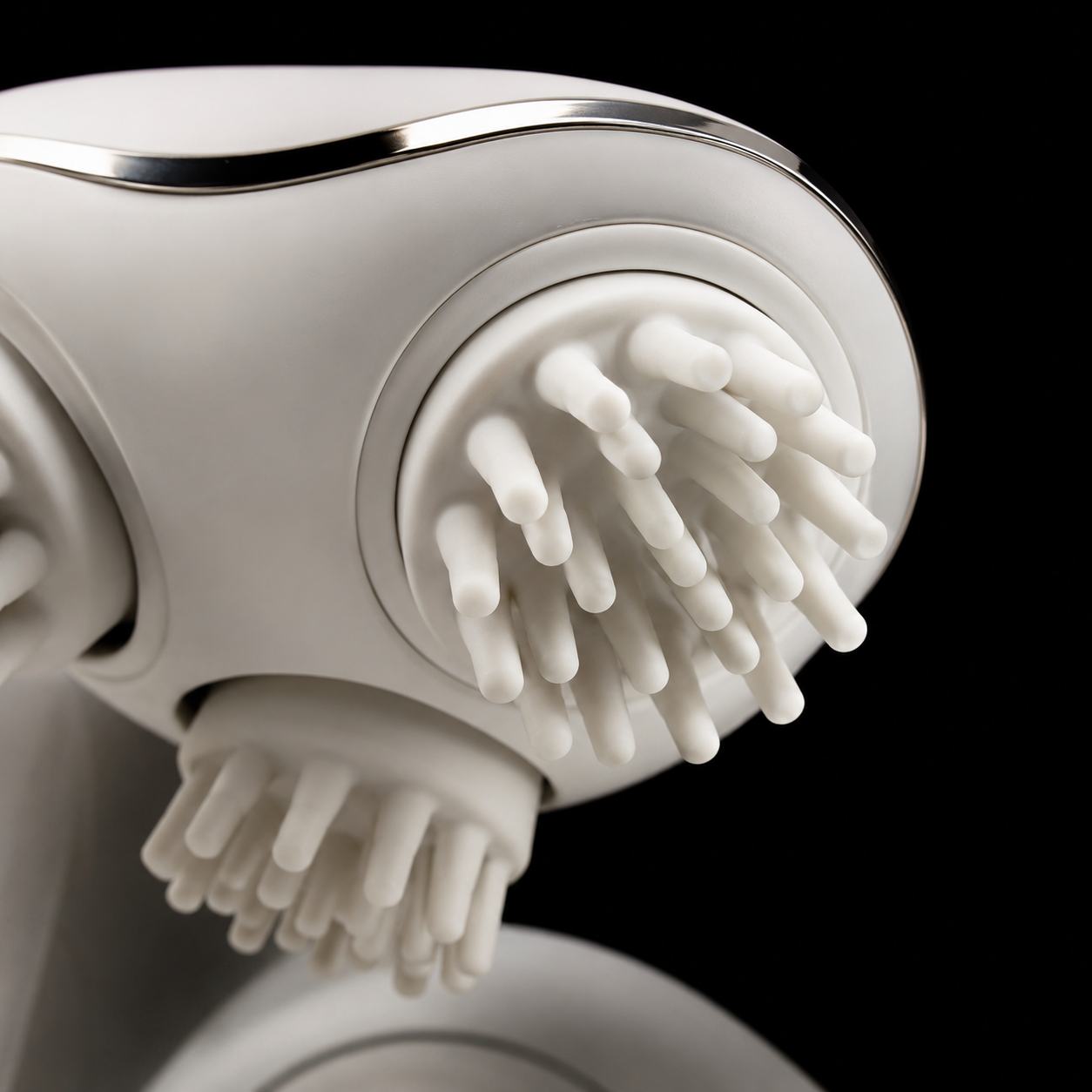 Close-up of PawRelax silicone massage nodes